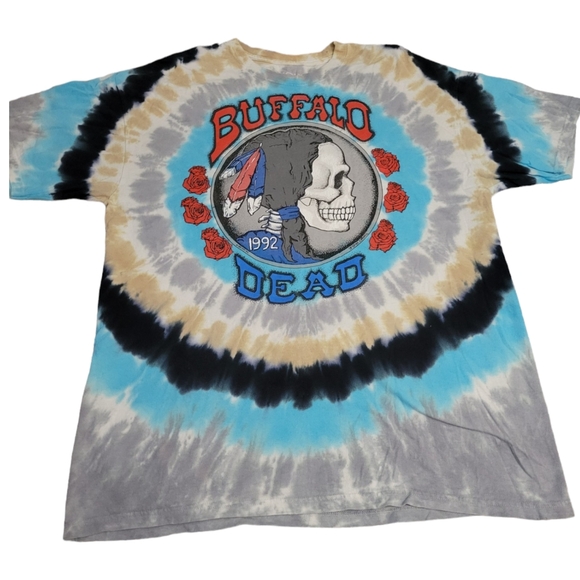 🚨 Buffalo Dead Tie Dye Liquid Blue 🚨 - Picture 3 of 6